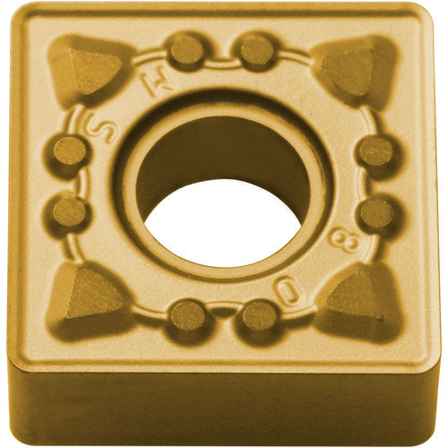 SNMG 432 MS CA6525, 1/32″ Corner Radius, 3/16″ Thick, 1/2″ Inscribed Circle, TiCnulll2O3/TiN, Square, Turning Indexable Insert - Exact Industrial Supply