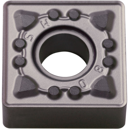 SNMG 432 MS PR1325, 1/32″ Corner Radius, 3/16″ Thick, 1/2″ Inscribed Circle, MEGACOAT, Square, Turning Indexable Insert - Exact Industrial Supply