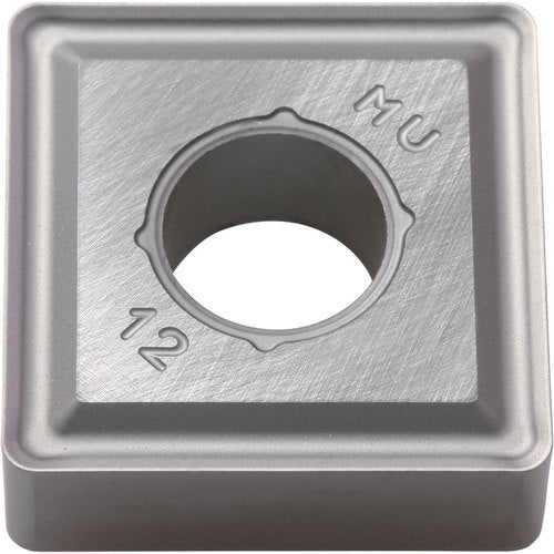 SNMG 644 MU PR015S, 1/16″ Corner Radius, 1/4″ Thick, 3/4″ Inscribed Circle, MEGACOAT HARD, Square, Turning Indexable Insert - Exact Industrial Supply