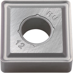 SNMG 643 MU PR005S, 3/64″ Corner Radius, 1/4″ Thick, 3/4″ Inscribed Circle, MEGACOAT HARD, Square, Turning Indexable Insert - Exact Industrial Supply