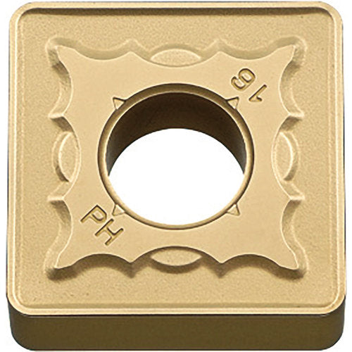 SNMG 644 PH CA530, 1/16″ Corner Radius, 1/4″ Thick, 3/4″ Inscribed Circle, TiCnulll2O3/TiN, Square, Turning Indexable Insert - Exact Industrial Supply