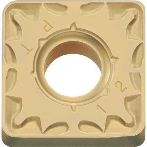 SNMG 433 PT CA530, 3/64″ Corner Radius, 3/16″ Thick, 1/2″ Inscribed Circle, TiCnulll2O3/TiN, Square, Turning Indexable Insert - Exact Industrial Supply