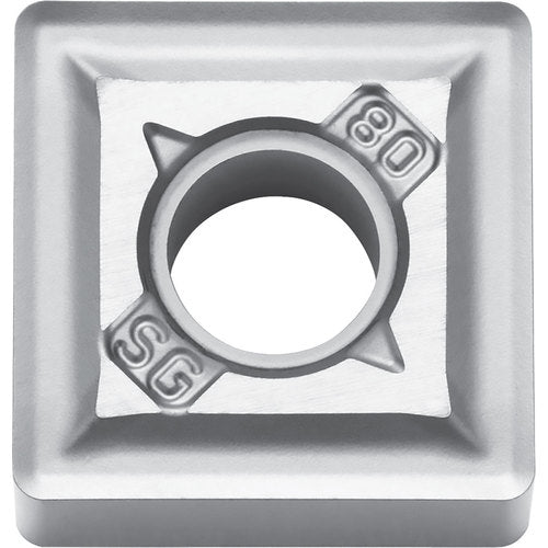 SNMG 643 SG SW05, 3/64″ Corner Radius, 1/4″ Thick, 3/4″ Inscribed Circle, WC/Co, 90 Degree Square, Turning Indexable Insert