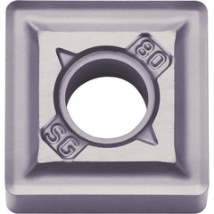 SNMG 433 SG PR1535, 3/64″ Corner Radius, 3/16″ Thick, 1/2″ Inscribed Circle, MEGACOAT NANO, 90 Degree Square, Turning Indexable Insert