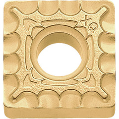 SNMG 432 XQ CA515, 1/32″ Corner Radius, 3/16″ Thick, 1/2″ Inscribed Circle, TiCl2O3/TiN, 90 Degree Square, Turning Indexable Insert