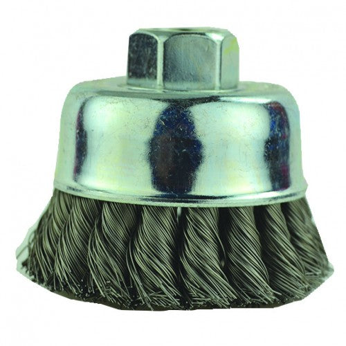‎2 3/4″ × 5/8″-11-0.014″ Wire - Cup Brush - Americas Industrial Supply