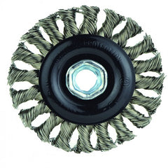 ‎4″X5/8-11 RADIAL BRUSH .020 WIRE - Americas Industrial Supply