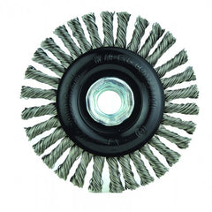 ‎4″X5/8-11 RADIAL BRUSH .020 WIRE - Americas Industrial Supply