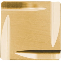 SPGR 321 PV720, 1/64″ Corner Radius, 1/8″ Thick, 3/8″ Inscribed Circle, TiCN (MEGACOAT NANO), 90 Degree Square, Turning Indexable Insert