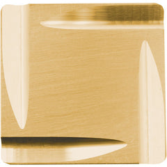 SPGR 321 PV720, 1/64″ Corner Radius, 1/8″ Thick, 3/8″ Inscribed Circle, TiCN (MEGACOAT NANO), 90 Degree Square, Turning Indexable Insert