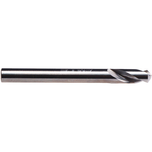 10 mm × 2.88″ OAL 120 Degree Carbide NC Spotting Drill Bright - Exact Industrial Supply