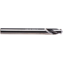 10 mm × 2.88″ OAL 120 Degree Carbide NC Spotting Drill Bright - Exact Industrial Supply