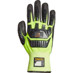 High-visibility impact resistance and cut protection with an excellent grip