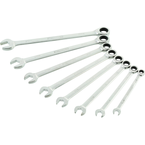 STEELMAN PRO 8-Piece Metric 144-Tooth Ratcheting Wrench Set - Americas Industrial Supply