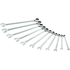 STEELMAN PRO 11-Piece Standard 144-Tooth Ratcheting Wrench Set - Americas Industrial Supply