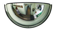 18" Half Dome Mirror -Polycarbonate Back - Americas Industrial Supply