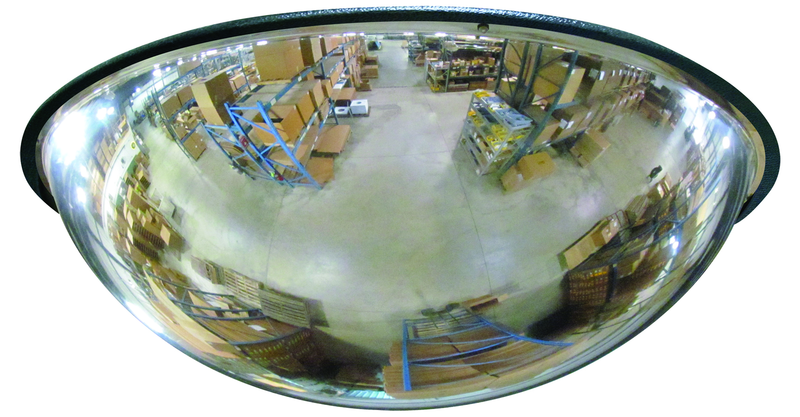 36" Full Dome Mirror- Hardboard Back - Americas Industrial Supply