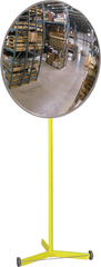 26" Convex Mirror With Portable Stand - Americas Industrial Supply