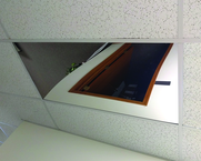 2' x 2' See-Through Mirror Ceiling Panel - Americas Industrial Supply
