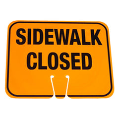 Cone Sign Sidewalk Closed - Americas Industrial Supply