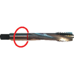 ‎M3 x .50 Dia-D3-3 FL- StdSpiral FL Tap - Yellow Ring - Americas Industrial Supply