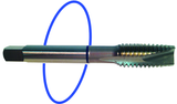 1-1/4-7 Dia. - H4 - 4 FL - Std Spiral Point Tap - Blue Ring - Americas Industrial Supply