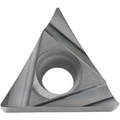 TCGT 2205 A3 KW10, 0.008″ Corner Radius, 1/8″ Thick, 1/4″ Inscribed Circle, WC/Co, 60 Degree Triangle, Turning Indexable Insert