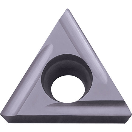 TCGT 151505 MF-U PR1225, 0.0079″ Corner Radius, 3/32″ Thick, 3/16″ Inscribed Circle, MEGACOAT, Triangle, Turning Indexable Insert - Exact Industrial Supply