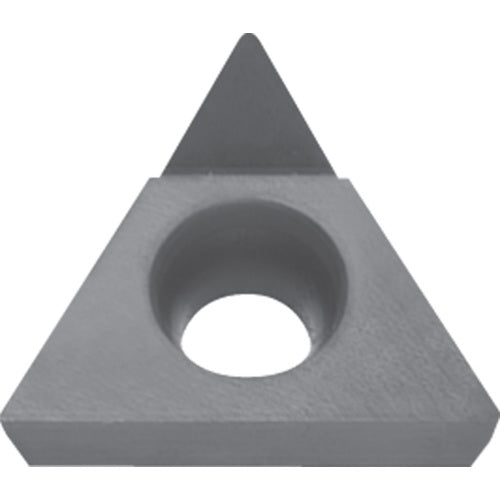TCMT 221 SE KPD010, 1/64″ Corner Radius, 1/8″ Thick, 1/4″ Inscribed Circle, Triangle, Turning Indexable Insert - Exact Industrial Supply