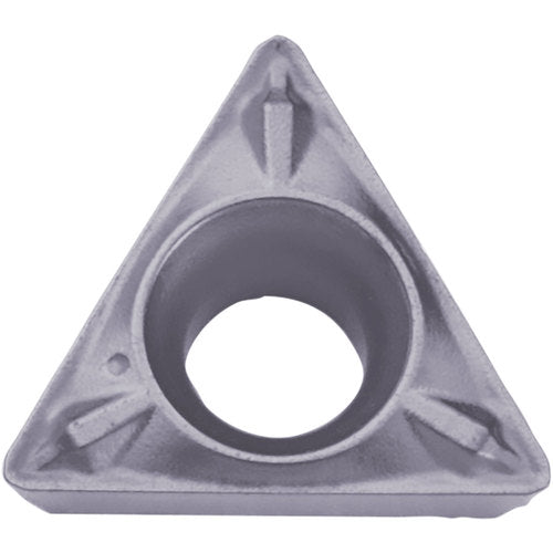 TCMX 18151 WP PR1425, 1/64″ Corner Radius, 3/32″ Thick, 7/32″ Inscribed Circle, MEGACOAT NANO, Triangle, Turning Indexable Insert - Exact Industrial Supply