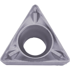 TCMX 18151 WP PR1425, 1/64″ Corner Radius, 3/32″ Thick, 7/32″ Inscribed Circle, MEGACOAT NANO, Triangle, Turning Indexable Insert - Exact Industrial Supply