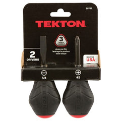 2 Piece Stubby Screwdriver Set - Americas Industrial Supply