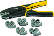 TITAN 7 Pc. Ratcheting Terminal Crimping Set - Americas Industrial Supply