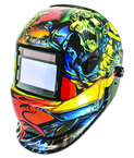 #41289 - Solar Powered Auto Darkening Welding Helment; Forge Head Graphics - Americas Industrial Supply