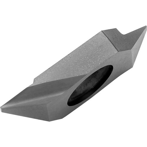 TKFB 16 M KW10, 0.0039″ Corner Radius, 0.1575″ Thick, WC/Co, Triangle, Turning Indexable Insert - Exact Industrial Supply