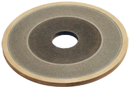 4 x 1/4 x 1-1/4" - 220 Grit - 100 Concentration - Type 1A1 Diamond Straight Wheel - Americas Industrial Supply