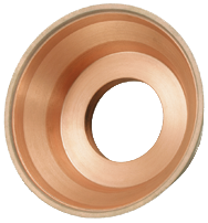 3-3/4 x 1-1/2 x 1-1/4'' - 150 Grit - 75 Concentration - CBN Cup Wheel - Americas Industrial Supply