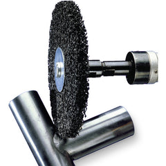 Scotch-Brite Clean and Strip Disc CS-DC SiC Extra Coarse 4″ × 1/2″ - Americas Industrial Supply