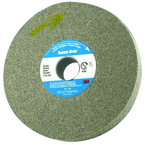 6" - MED Grit - Silicon Carbide - Finishing & Deburring Wheel - Americas Industrial Supply