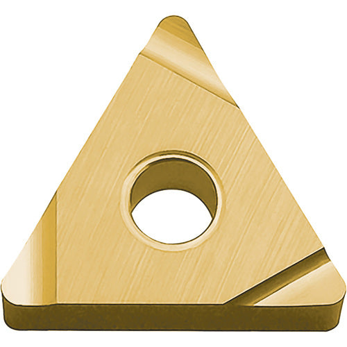 TNEG 3305 SSF PV730, 0.008″ Corner Radius, 3/16″ Thick, 3/8″ Inscribed Circle, TiAlN/TiN, 60 Degree Triangle, Turning Indexable Insert