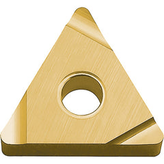 TNEG 331 SSF PV710, 1/64″ Corner Radius, 3/16″ Thick, 3/8″ Inscribed Circle, TiCN (MEGACOAT NANO), 60 Degree Triangle, Turning Indexable Insert