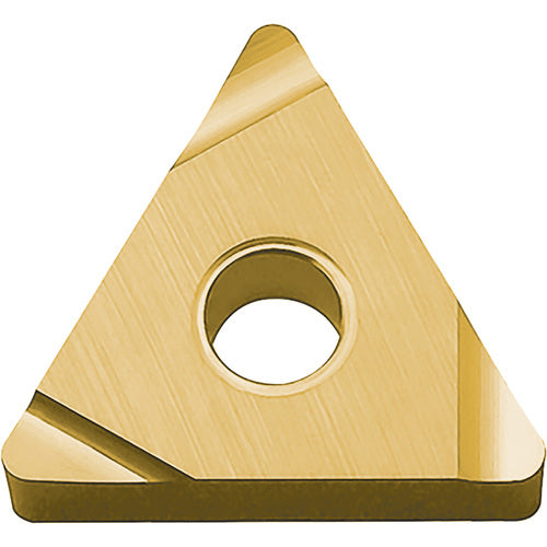 TNEG 331 SSF PV730, 1/64″ Corner Radius, 3/16″ Thick, 3/8″ Inscribed Circle, TiAlN/TiN, 60 Degree Triangle, Turning Indexable Insert