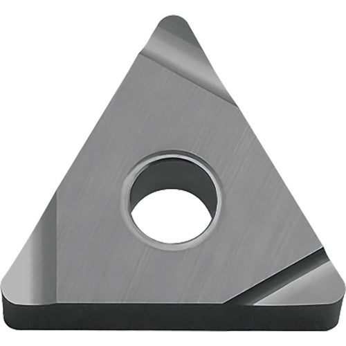 TNGG 332 S TN620, 1/32″ Corner Radius, 3/16″ Thick, 3/8″ Inscribed Circle, TiCN, Triangle, Turning Indexable Insert - Exact Industrial Supply