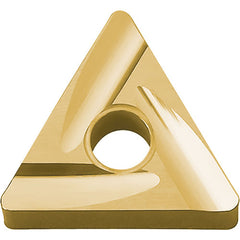 TNGG 331 25R PV730, 1/64″ Corner Radius, 3/16″ Thick, 3/8″ Inscribed Circle, TiAlN/TiN, 60 Degree Triangle, Turning Indexable Insert