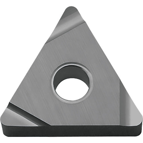 TNGG 331 S TN60, 1/64″ Corner Radius, 3/16″ Thick, 3/8″ Inscribed Circle, TiCN/NbC, Triangle, Turning Indexable Insert - Exact Industrial Supply