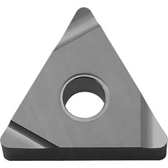 TNGG 2305 S KW10, 0.0079″ Corner Radius, 3/16″ Thick, 1/4″ Inscribed Circle, WC/Co, Triangle, Turning Indexable Insert - Exact Industrial Supply