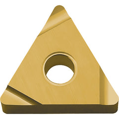 TNGG 3302 S PV730, 0.004″ Corner Radius, 3/16″ Thick, 3/8″ Inscribed Circle, TiAlN/TiN, 60 Degree Triangle, Turning Indexable Insert