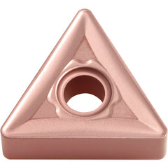 TNMG 333 C CA320, 3/64″ Corner Radius, 3/16″ Thick, 3/8″ Inscribed Circle, TiCnulll2O3/Ti, Triangle, Turning Indexable Insert - Exact Industrial Supply