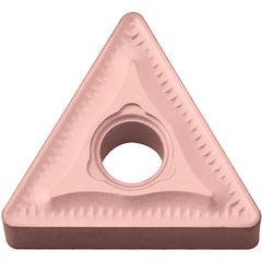 TNMG 333 GC CA320, 3/64″ Corner Radius, 3/16″ Thick, 3/8″ Inscribed Circle, TiCnulll2O3/Ti, Triangle, Turning Indexable Insert - Exact Industrial Supply