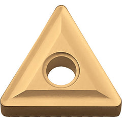 TNMG 431 CA5505, 1/64″ Corner Radius, 3/16″ Thick, 1/2″ Inscribed Circle, TiCl2O3/TiN, 60 Degree Triangle, Turning Indexable Insert